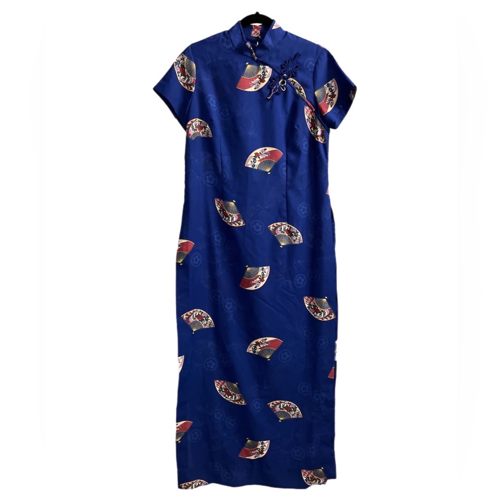 Kimo’s Polynesian Shop handmade in Hawaii Chinese style dress